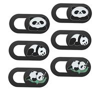 HONMEET 6 Piezas Cubierta De La Cámara Tapa De Lente De Computadora Portátil Cubierta De Cámara Web De Privacidad Cubierta De Cámara para Computadora Tapones Tableta Abdominales