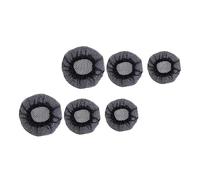 HONMEET 6piezas Cabello Invisible Elástica Para Danzar Soporte Para Moño Accesorios Para Mujeres y Niñas Transpirable Para Deportes y Actuaciones