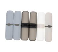 HONMEET 6piezas Caja De Cepillos De Dientes Estuche Irrompible Protege Cerdas Práctico para Viaje