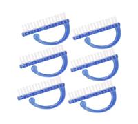 HONMEET 6piezas Cepillos Para Uñas Herramienta De Limpieza De Polvo Para Manicura Casa Diseño Ligero y Eficaz Para Uso Profesional y Personal