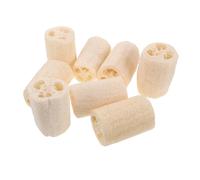 HONMEET 8 Piezas Esponjas de Esponja Natural Loofah para Exfoliación Suave Masaje Corporal y Limpieza de Cocina Versátil Sensible