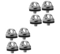 HONMEET 8piezas Tornillos De Montaje para Cámara Arandela Rápida para Correa De Cuello y Pulsera Accesorios De Soporte para