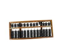 HONMEET Ábaco Aritmético Educativo Ligero para Niñas de Primaria Herramienta Tradicional Duradera para Suministros de Educación Temprana y Cálculo Matemático