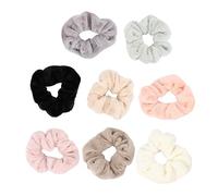 HONMEET Accesorios Para Pelo Anillos De Intestino Grueso Ganchos Pelo 8 Coleteros Para Mujeres