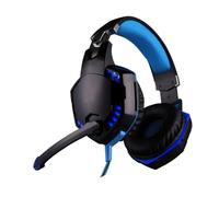 HONMEET Auriculares Gaming con Micrófono Cancelación Ruido Diadema Ajustable Almohadillas Suaves para PC Cascos Cable Negro Compatible X-Box