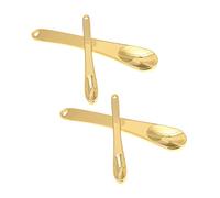 HONMEET Barra Facial De 4 Varillas Cucharas Para Ojos Herramienta De Maquillaje Reduce Hinchazón y Ojeras Práctica y Duradera