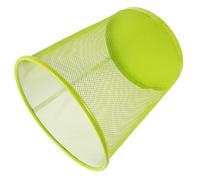 HONMEET Basura Metálica Pequeña sin Tapa con Diseño de Malla Transpirable Ligera y Resistente para Dormitorio y Oficina Cesta Decorativa Multifuncional para Hogar