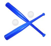 HONMEET Béisbol para Set de Resistente al Desgaste Bate y Pelota de Plástico para Actividades al Aire Parque y Patio Trasero