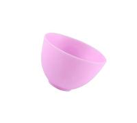 HONMEET Bol de Silicona Anti-caída para Doméstico Resistente y Flexible Bowl Medidor para Preparar Mascarillas Faciales y Condimentos Microondas y Lavavajillas Grande Color Púrpura