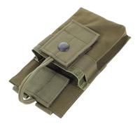 HONMEET Bolsa táctica Militar Verde Soporte multifunción Resistente para Exteriores Titular Compatible con Chaleco y cinturón Funda de Seguridad para Radio portátil