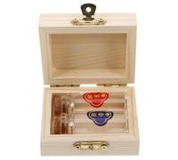 HONMEET Caja de Recuerdos para Cordón Umbilical y Cabello del Diseño Elegante de Madera, Gran Capacidad para Preservar Memorias y Regalar a Recién Nacidos