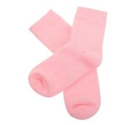 HONMEET Calcetines Gel Hidratantes para Pies Secos Mascarilla Reparadora para Talones Agrietados Cubiertas Spa para Cuidado Casa Uso Fácil y Confortable Pack de Rosa