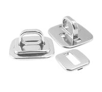 HONMEET Candado De Seguridad para Portátiles con Placa Fija De Bloqueo, Anclaje Antirrobo, 2 Piezas, Compatible con Tablets y Monitores, Adecuado para Oficina y Estudio, Color Negro