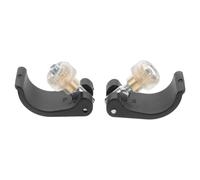 HONMEET Clip de Bloqueo Externo para Bastones de Trekking y Senderismo, Accesorio de Nailon Resistente Antideslizante, Compatible para Reparación y Uso en Actividades al Aire Libre, 2