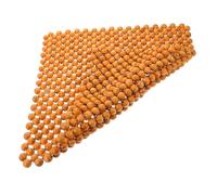 HONMEET Cojín Asiento Coche Madera con Masaje Relajante Funda Transpirable y Almohadilla Refrescante para Conductor y Oficina Compatible