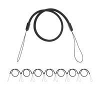 HONMEET Cordón Elástico para Lápiz Táctil 8 Piezas, Correa Retráctil Antipérdida para Bolígrafos, Material Elástico Cómodo, Color Negro, Adecuado para Oficina, Escuela y Uso Diario