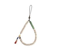 HONMEET Correa de Muñeca Vintage para Móvil con Cadena de Cuentas Estilo Chino Ligera y Resistente para Ciclismo Senderismo y Uso Diario