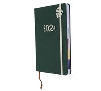 HONMEET Cuaderno de Notas Portátil con Correa Planificador Diario y Agenda Reuniones y Registro de Ideas para Estudiantes y Profesionales