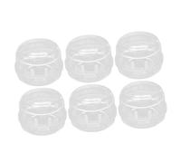 HONMEET Cubierta Transparente Para Cocina De Gas 6 Piezas, Material Pp Duradero, Protector Doble Tapa Seguridad Infantil, Funda Resistente Para Hogar y Cocina