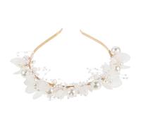 HONMEET Diadema De Aro Para El Cabello De Novia Para Mujer Diadema Decorativa Diadema Exquisita Decoración Para Boda