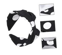 HONMEET Diadema De Lunares Para Mujeres Cinta Para El Pelo Diseño De Ala Ancha Moda y Elegante