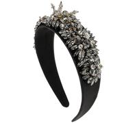 HONMEET Diadema Elegante Estilo Palacio Material de Cómoda Banda para El Cabello para Niñas Diadema de Perlas Aro Decorativo para El Cabello