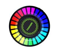 HONMEET Difusor De Aroma Para Coche Clips De Ventilación, Luz Ambiental Led Rgb Ajustable, Difusor De Fragancia Control De Ritmo Musical Para Interior Automotriz, Accesorio De Aromaterapia