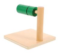 HONMEET Discos Juguete Sensorial Horizontal Montessori para Niños 0-3 Años De Madera, Educativo y Didáctico, Desarrollo Coordinación Mano-Ojo, Juego Temprano, Material Seguro y Duradero