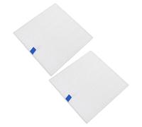 HONMEET Filtros para Extractor de Polvo de Uñas 2 Piezas, Repuestos Reutilizables, 10 MM, Blanco, para Aspiradoras de Manicura en Salón y Uso Doméstico