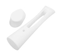 HONMEET Funda de Silicona para Dispositivo Facial Compatible con Medicube Cobertura Antideslizante para Herramienta de Belleza Portátil Protección para Gadget de Cuidado Facial Blanco