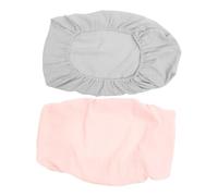 HONMEET Funda para Cambiador De Ñiño Lavable 2 Piezas De Gasa De Algodón Transpirable para Recién Nacido y Ñiño, Funda Desmontable para Cambiador Práctico y Reutilizable