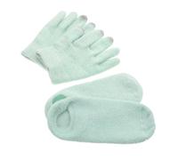 HONMEET Guantes y Calcetines Hidratantes Gel 4 Unidades Talla Única Para Piel Seca y Agrietada Cuidado Profesional De Manos y Pies