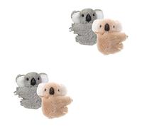 HONMEET Juego De 2 Para El Pelo De Moda Para Mujer De Koala Accesorios Para El Cabello Para Niñas 2 Unidades