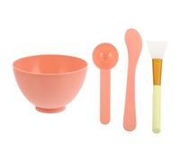 HONMEET Juego de Herramientas y Varilla de Silicona para Hacer Mascarillas Caseras para Mezclar Fácil Tazón de Plástico Productos de Belleza en Spa DIY