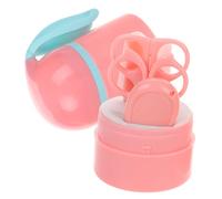 HONMEET Kit de Cuidado de Uñas para Recién Nacido Cortaúñas Tijeras y Pinzas Diseño Seguro y Cómodo para Bebés Esencial para Higiene Infantil