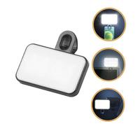 HONMEET Luz LED Clip para Cámara Luz para Videoconferencia Colores y Brillo Regulable Portátil para Fotos Streaming