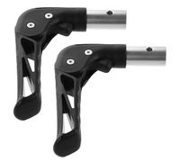 HONMEET Manijas antideslizantes de 22 mm para sillas de ruedas y cochecitos, 1 par, estructura plegable que reduce la tensión en manos, aptas para diversos escenarios