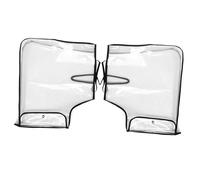 HONMEET Manoplas para Manillar de Moto Impermeables y Cortaviento Diseño Sobredimensionado para Mejor Agarre y Protección contra Frío y Lluvia Cubre Manos Moto para Invierno Fácil