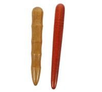 HONMEET Masajeador de Pies de Madera Escucha Música para Mujer 2 Piezas Herramienta de Masaje Profesional Tradicional para Aliviar Tensión y Mejorar Bienestar
