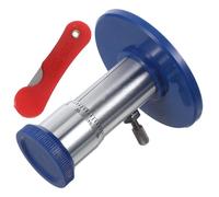 HONMEET Micrótomo Manual de Biología para Estudiantes, Cortador de Tejido Vegetal de Metal Color Plata, Fácil de Transportar y Mantener para Laboratorio Escolar Color Aleatorio