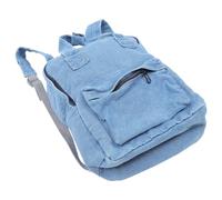 HONMEET Mochila Escolar y Diseño Práctico de Mezclilla Azul Gran Capacidad Niñas Adecuado para Compras y Paseos con Compañía
