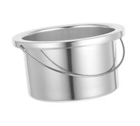 HONMEET Olla Calentadora de Cera Profesional 500 Ml Aluminio 100 Mm Interior para Depilación Mujeres en Salones y Uso Doméstico con Mango Ergonómico