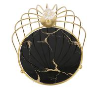 HONMEET Organizador de Maquillaje Tipo Jaula Dorada Estante de Almacenamiento para Cosméticos con Diseño Elegante Práctico y Duradero para Tocador y Baño