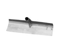 HONMEET Pala agrícola de metal de 50 cm en acero medio para limpieza de estiércol de aves, raspador multifuncional con fuerte capacidad de limpieza para uso en granjas y jardines