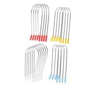 HONMEET Para Rulos De Pelo Eléctricas Clips De Rodillos Calientes 32 Piezas Surtidas 1.9cm a 3.81cm Sujeción Flexible Para Estilistas y Uso Doméstico Repuestos Para Rulos De Calentamiento Rápido