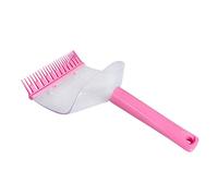 HONMEET Peine Cortador Para Flequillo Duradero Con Ranura Recogecabellos Herramienta De Corte Preciso Para Mujeres y Niñas Fácil De Limpiar y Usar