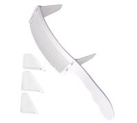 HONMEET Peine Posicionador Curvo Para Corte De Pelo Peine Guía De Barbero s De Para Cortar El Cabello De Hombre Guías De Longitud De Corte Profesional Para Uso Salón o Casa