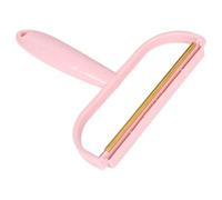 HONMEET Peine Quitapelusas Manual para Ropa y Sofá, Removedor de Pelos de Mascotas Reutilizable, Herramienta Portátil de Plástico Rosa para Eliminar Pelusas y Bolitas en Prendas de Viaje