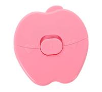 HONMEET Peine Recortador Manual para Flequillo con Tijeras Integradas Diseño Seguro y Reutilizable para Cabello Fino y Puntas Abiertas Herramienta Portátil para Niñas y Mujeres Color Rosa