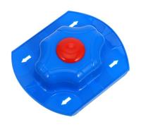 HONMEET Protector de Mano para Cortadora de Mandolina de Plástico, Soporte para Alimentos Fácil y Protección para Cortar Verduras y Carne